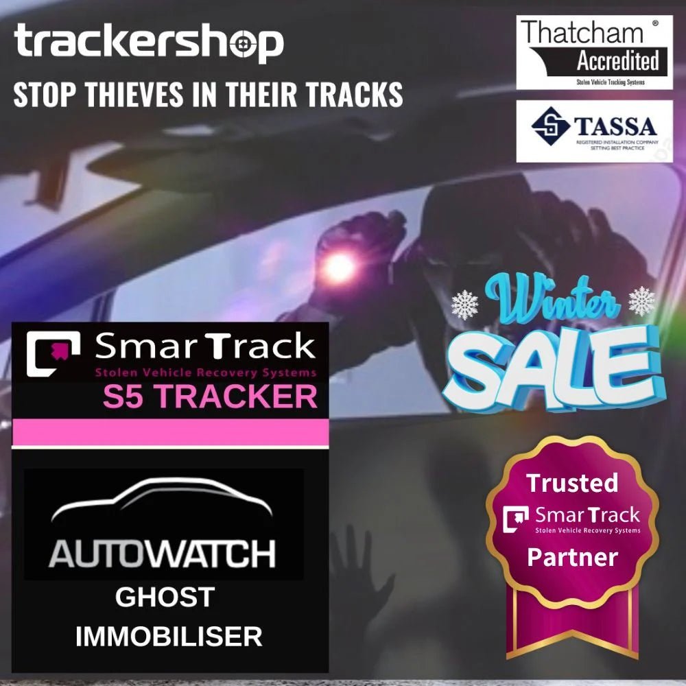 Smartrack S5 Tracker & Ghost 2 Immobilisers - Trackershop