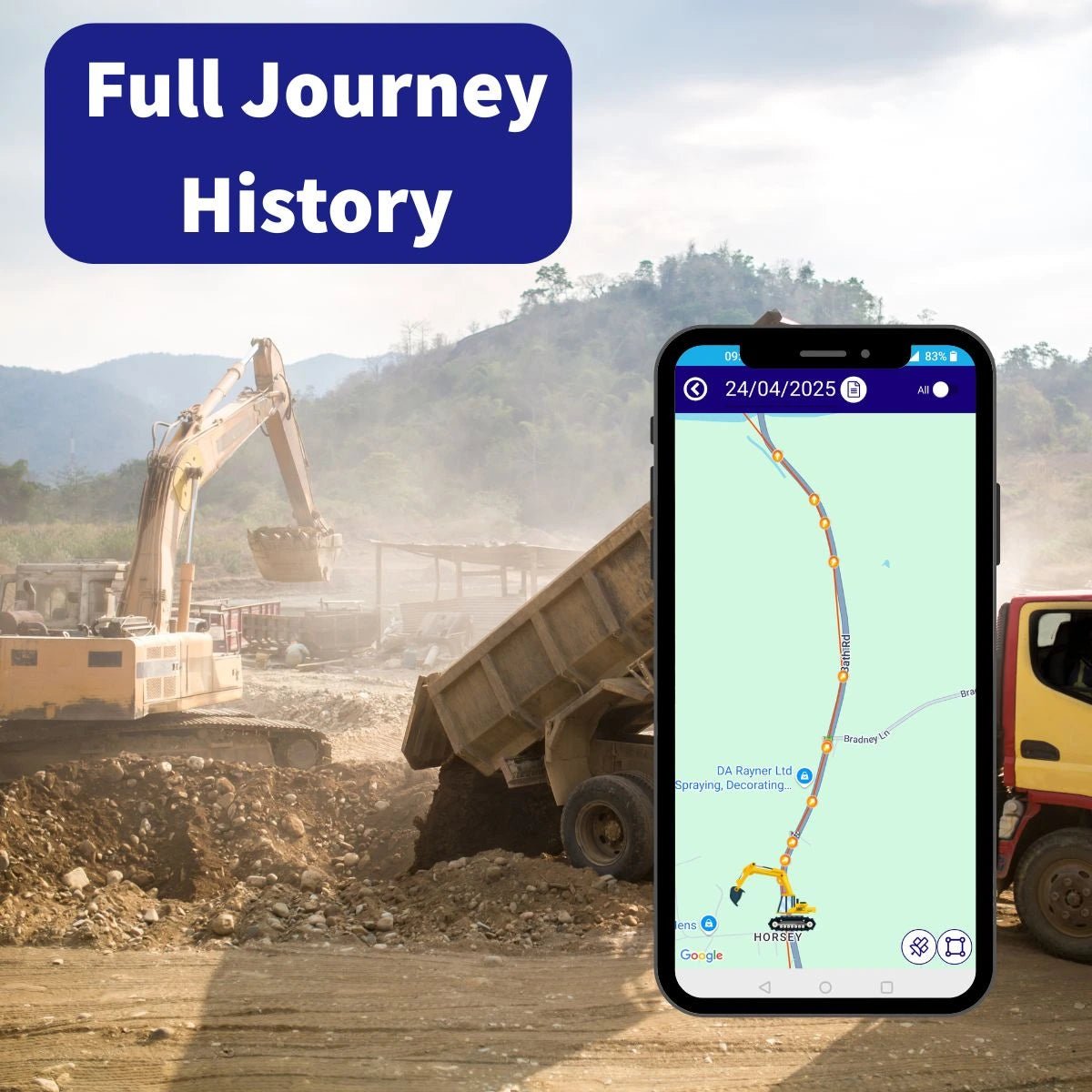 TS10: Plant Machinery GPS Tracker - Trackershop