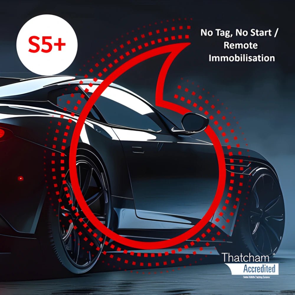 Vodafone Protect & Connect S5 Plus with No Tag, No Start Immobilisation - Trackershop