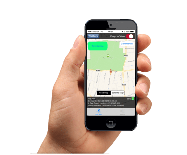 GPS TRACKING ON YOUR MOBILE