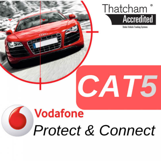 Vodafone Protect Connect 5 Cat 5 Insurance Tracker Trackershop Uk
